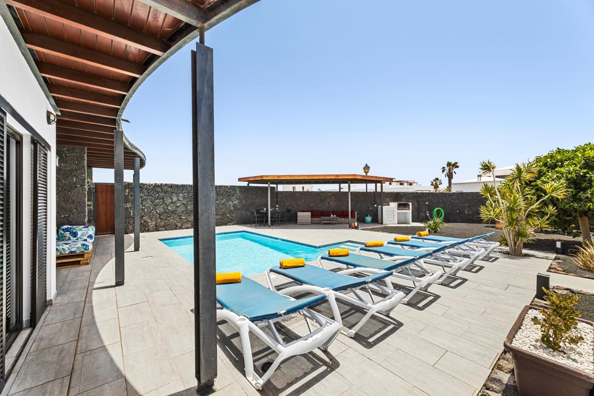 3 Bedroom Villa With Private Pool Close To Papagayo Beach Playa Blanca  Esterno foto
